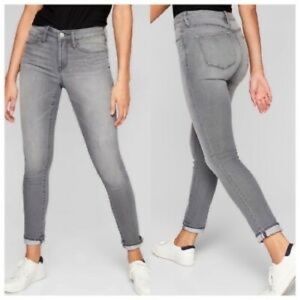 Athleta Sculptek Gray Skinny Jeans TALL